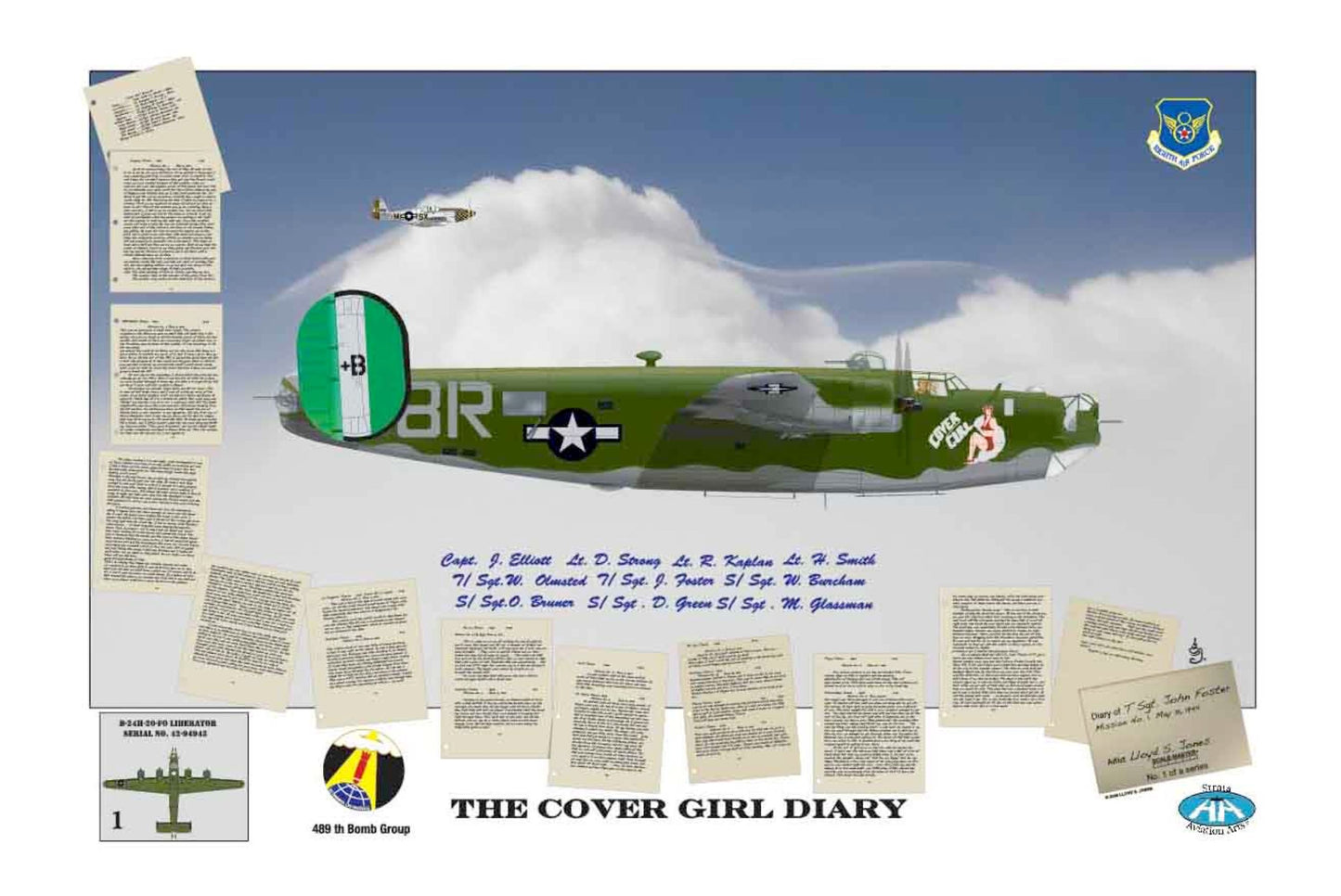 Cover Girl with Crew Names