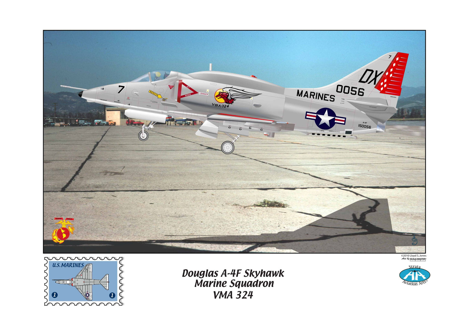 Douglas A-4F Skyhawk Marine Squadon