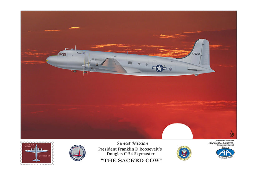 The Sacred Cow - President Roosevelt's Douglas C-54 Skymaster