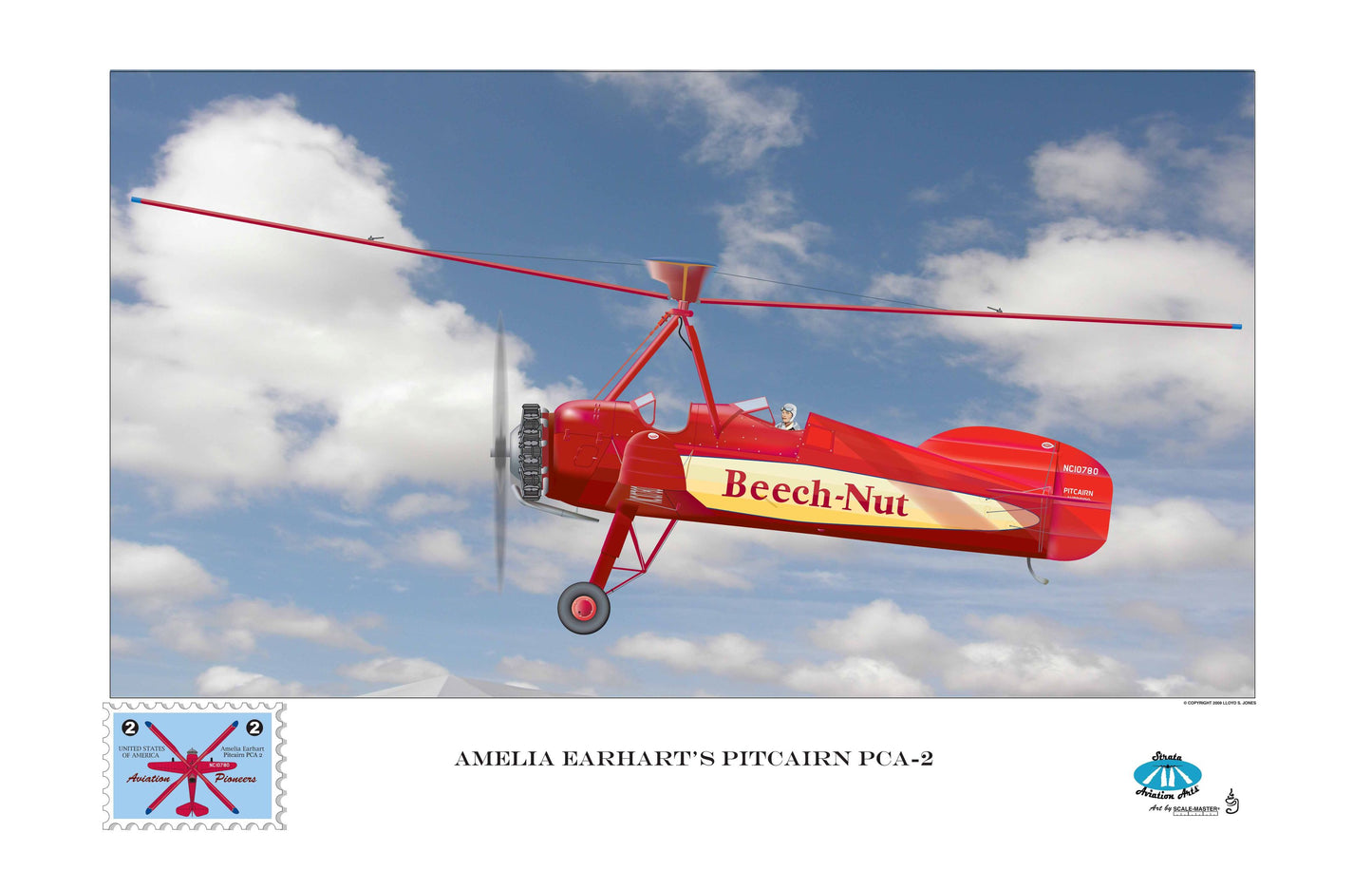 Amelia Earhart's Pitcairn PCA- Autogyro