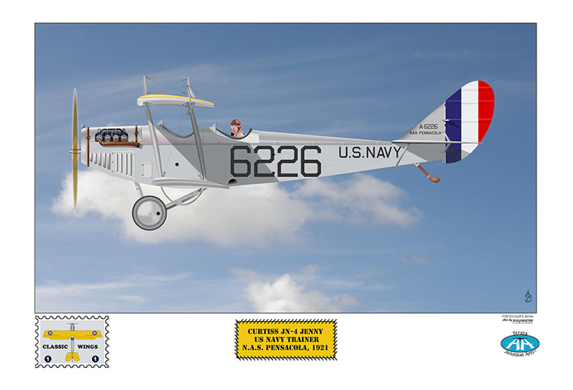 Curtiss NJ-4 Jenny N.A.S. Pensacola 1921