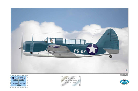 New Brewster SB2A-4 Buccaneer