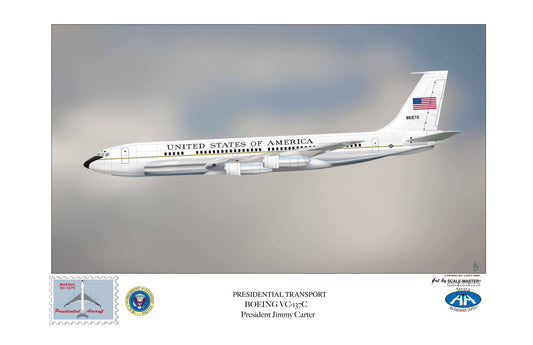 Presidential Transport Jimmy Carter's Boeing VC-137C Presidential Aircraft