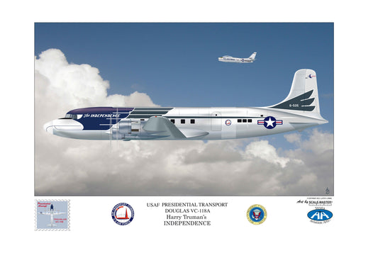 Truman's Independence USAF Presidential Transport, Douglas VC-118A